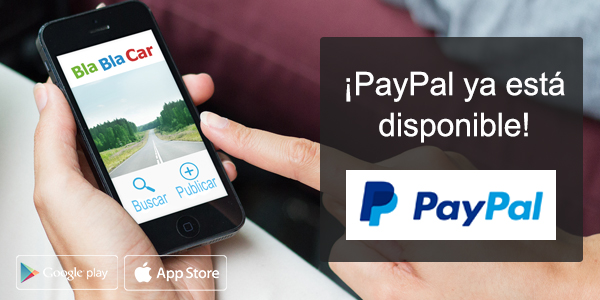 PayPal ya está disponible 