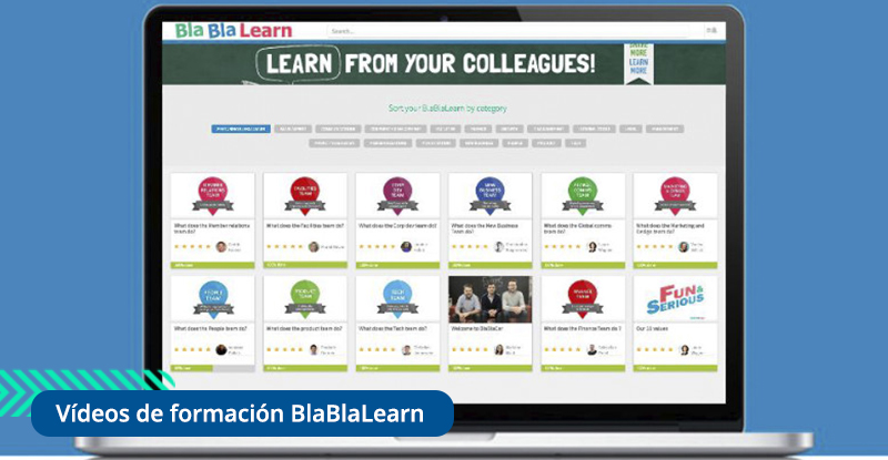 Compartir conocimiento con BlaBlaLearn