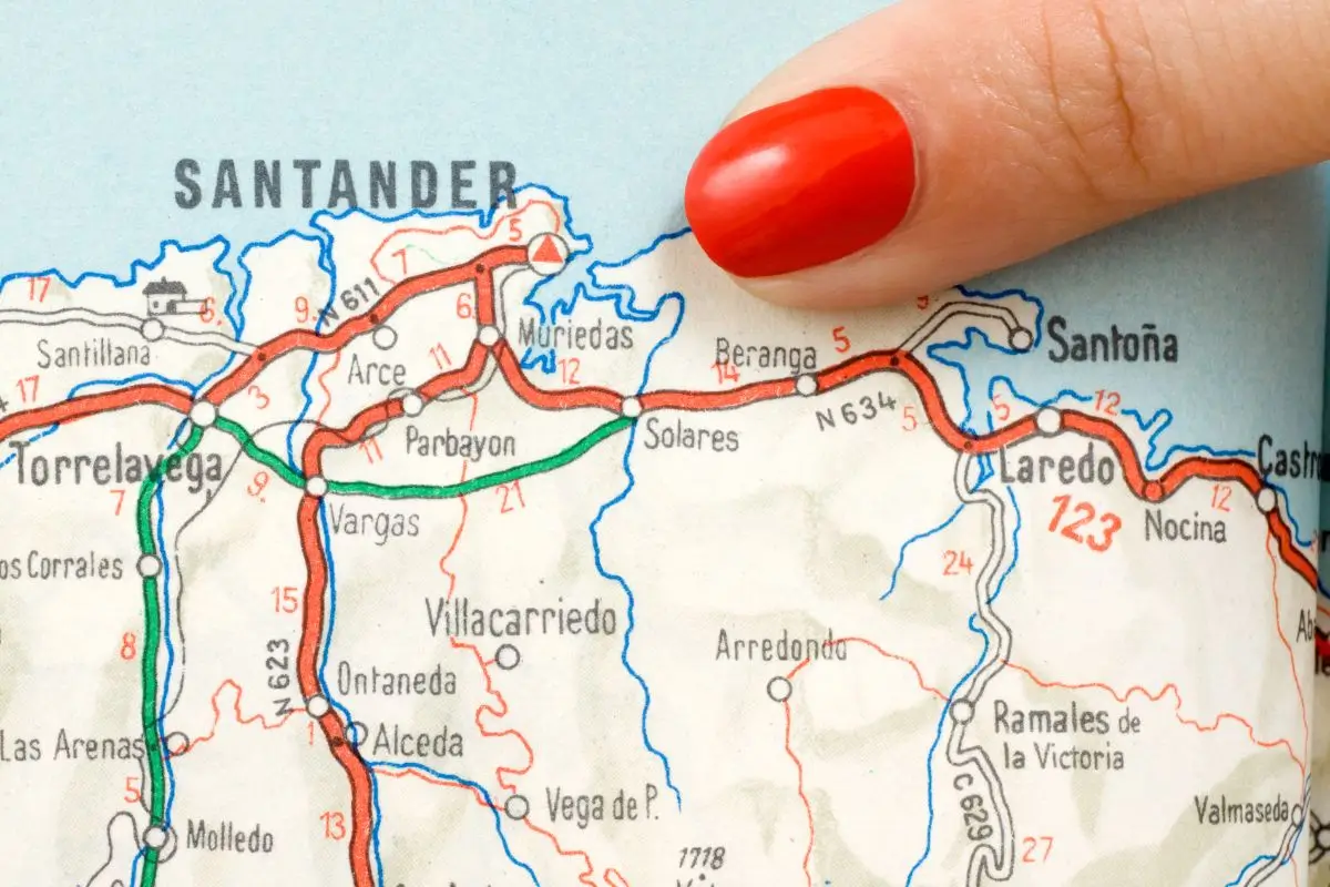 Qué ver en Santander mapa