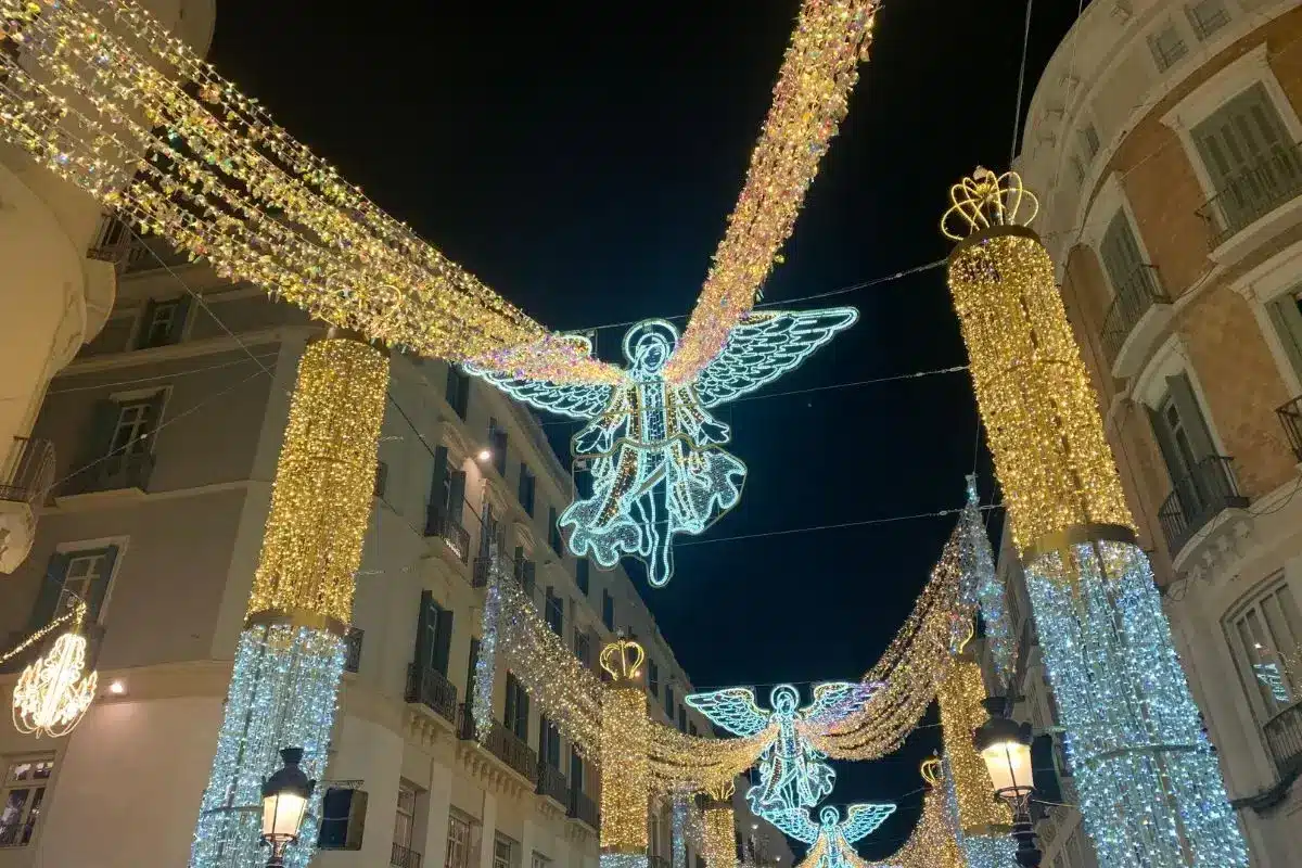 Luces de Navidad en Málaga